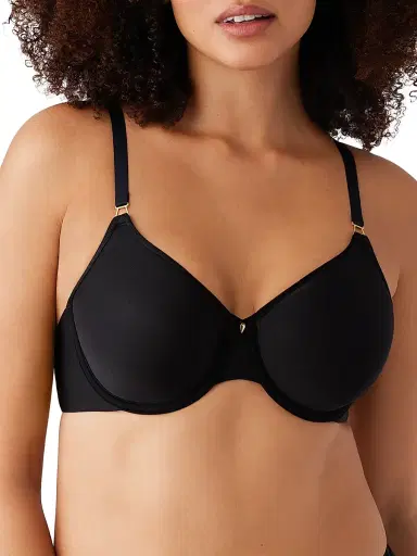 Wacoal Women's Simply Done Spacer T-Shirt Bra - Black | Thumbnail 5