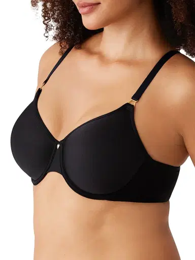 Wacoal Women's Simply Done Spacer T-Shirt Bra - Black | Thumbnail 6