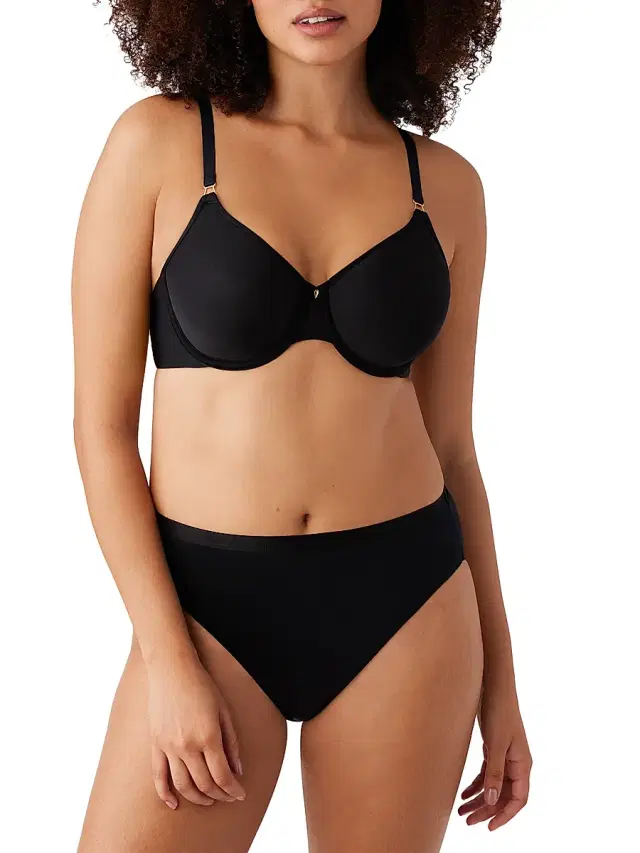 Wacoal Women's Simply Done Spacer T-Shirt Bra - Black