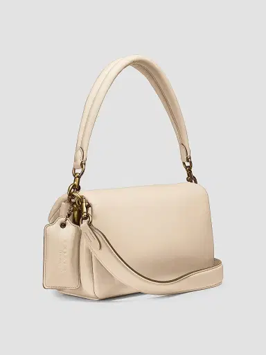 Coach Women's Pillow Tabby 26 Leather Shoulder Bag - Ivory | Thumbnail 5