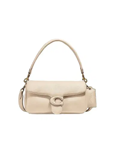 Coach Women's Pillow Tabby 26 Leather Shoulder Bag - Ivory | Thumbnail 1