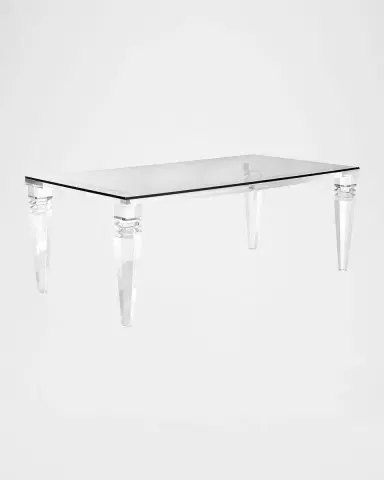Interlude Home Christelle Acrylic Dining Table | Thumbnail 2