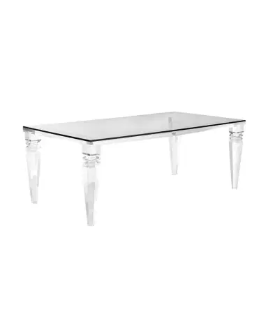 Interlude Home Christelle Acrylic Dining Table | Thumbnail 1
