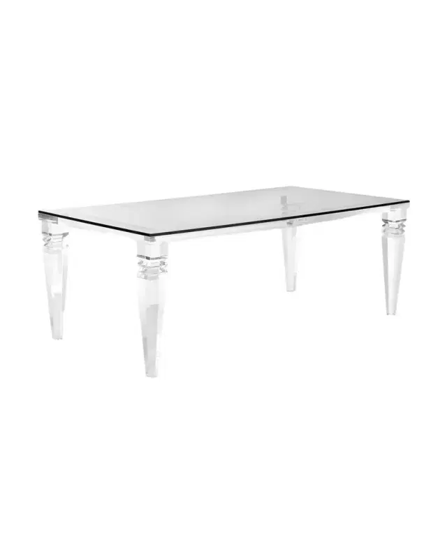 Interlude Home Christelle Acrylic Dining Table