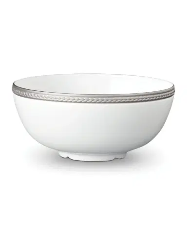 L 'Objet Soie Tressee Platinum Cereal Bowl | Thumbnail 2