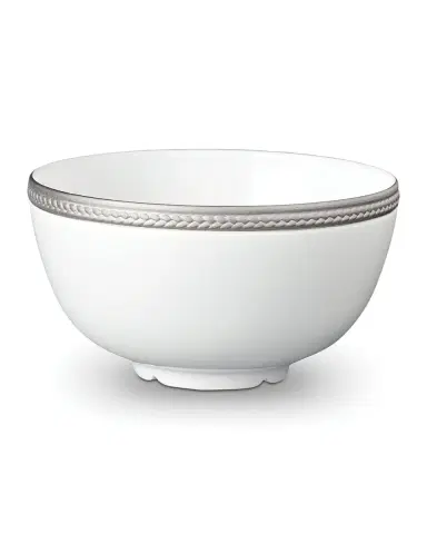 L 'Objet Soie Tressee Platinum Cereal Bowl | Thumbnail 1