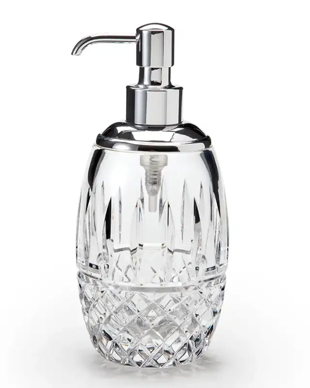 Labrazel Marie Clear Pump Dispenser, Chrome