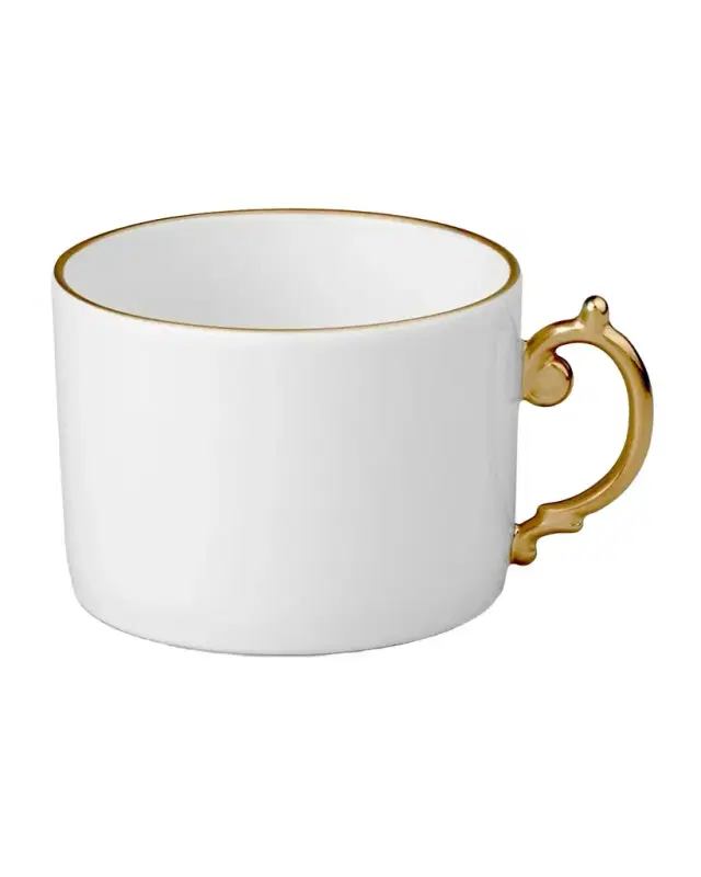 L 'Objet Aegean Gold Teacup