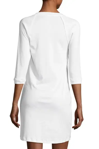 Hanro Pure Essence 3/4-Sleeve Gown | Thumbnail 4 Hanro Pure Essence 3/4-Sleeve Gown | Thumbnail 4