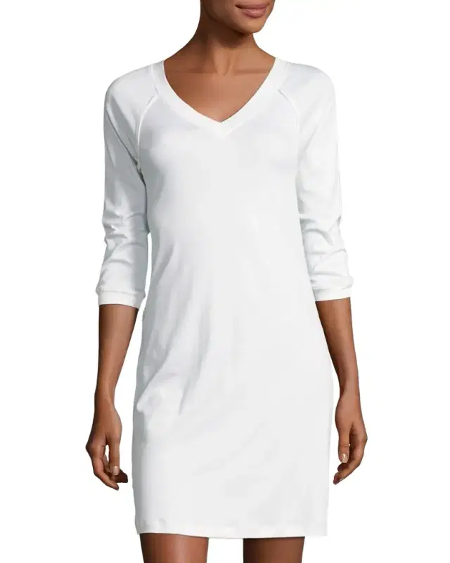 Pure Essence 3/4-Sleeve Gown