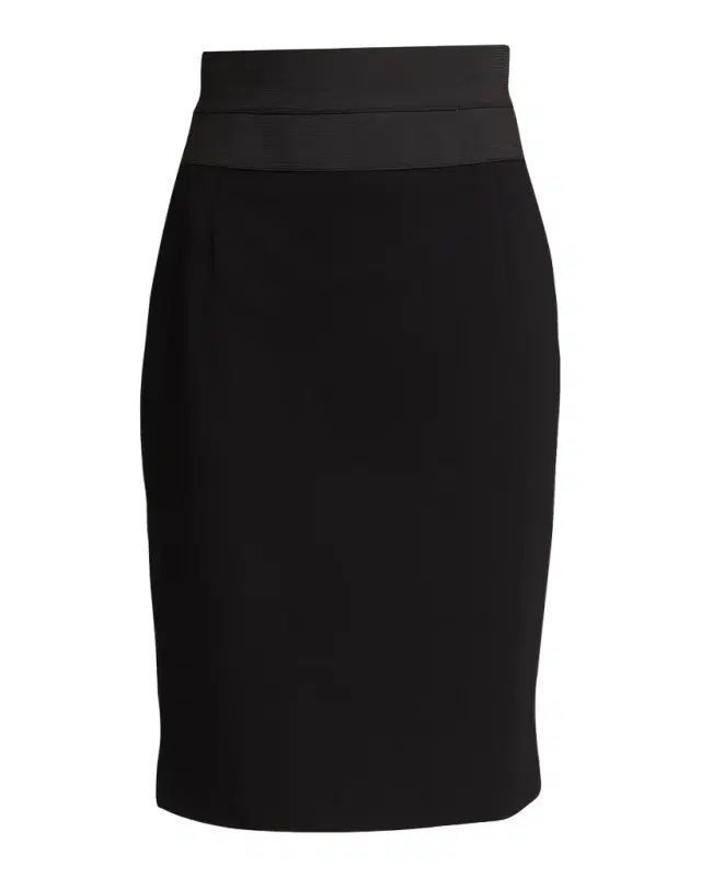 Akris punto High-Waist Jersey Pencil Skirt