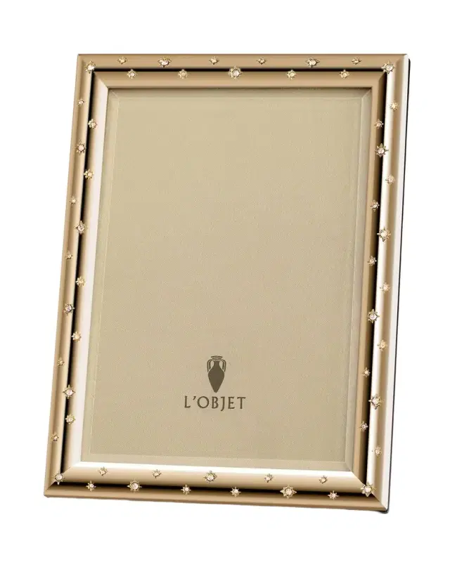 L'Objet Stars Gold Picture Frame