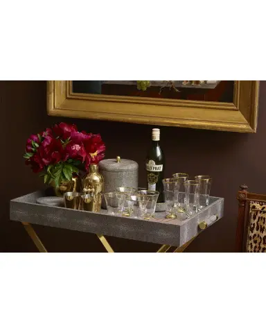 AERIN Faux Shagreen Ice Bucket | Thumbnail 3