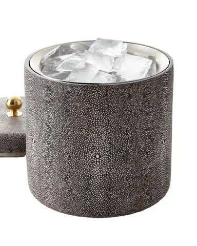 AERIN Faux Shagreen Ice Bucket | Thumbnail 1