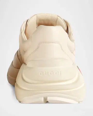 Gucci Men's Rhyton Retro Logo Sneakers | Thumbnail 4