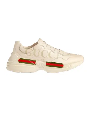Gucci Men's Rhyton Retro Logo Sneakers | Thumbnail 1
