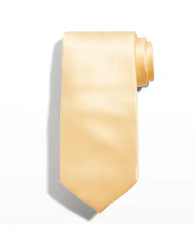 Stefano Ricci Solid Silk Satin Tie | Thumbnail 3
