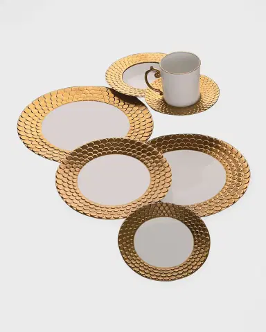 L 'Objet Aegean Gold Bread and Butter Plate | Thumbnail 2