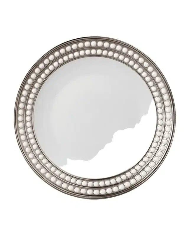L 'Objet Perlee Platinum Salad Plate