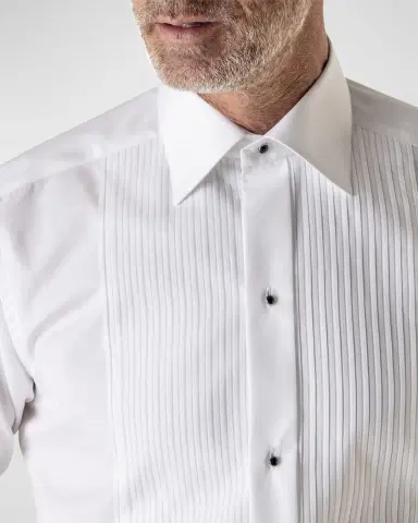 Eton Contemporary-Fit Pleated Bib Formal Shirt | Thumbnail 3 Eton Contemporary-Fit Pleated Bib Formal Shirt | Thumbnail 3