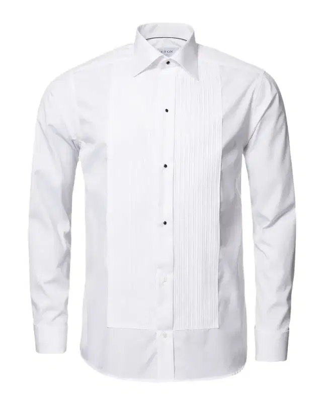 Eton Contemporary-Fit Pleated Bib Formal Shirt