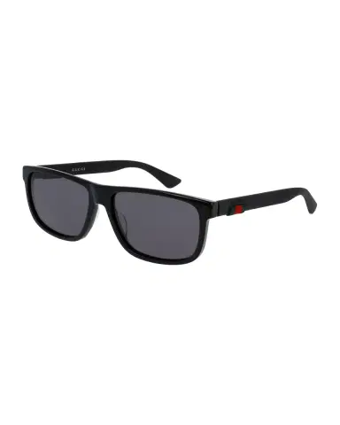 Gucci Square Acetate Sunglasses, Black | Thumbnail 3