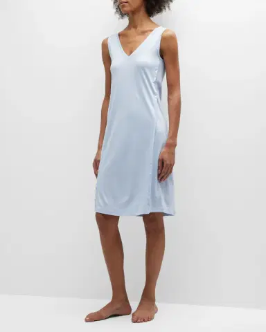 Hanro Pure Essence Sleeveless Nightgown | Thumbnail 3 Hanro Pure Essence Sleeveless Nightgown | Thumbnail 3