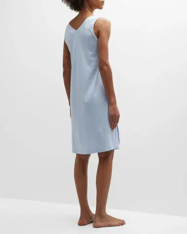 Hanro Pure Essence Sleeveless Nightgown | Thumbnail 6 Hanro Pure Essence Sleeveless Nightgown | Thumbnail 6