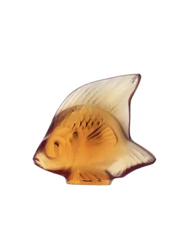 Lalique Amber Angelfish Figurine | Thumbnail 1
