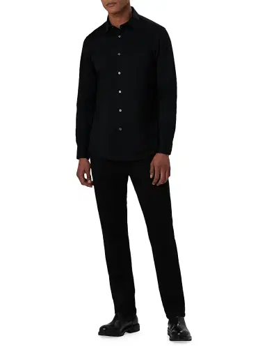Bugatchi Men's OoohCotton Tech Button-Up Shirt | Thumbnail 2