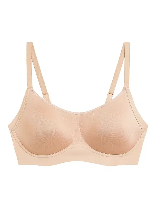 Wacoal Women's Easy Like Sunday Wireless Contour Bra - Praline