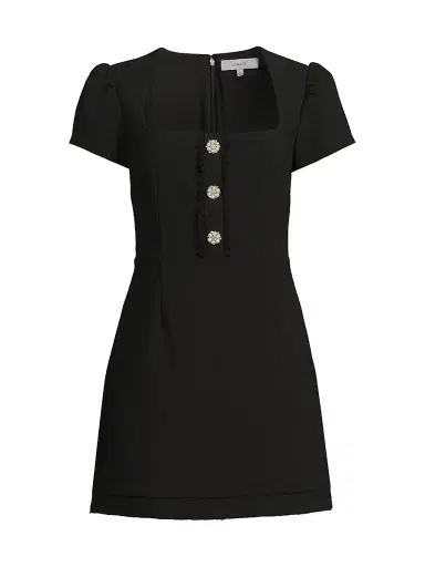 Likely Women's Westy Imitation Pearl & Crystal-Embellished Minidress | Thumbnail 1