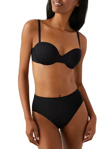 Wacoal Women's Comfort First Strapless T-Shirt Bra - Black | Thumbnail 3