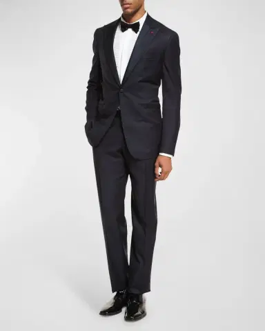 Isaia Two-Piece Tuxedo Suit | Thumbnail 2 Isaia Two-Piece Tuxedo Suit | Thumbnail 2