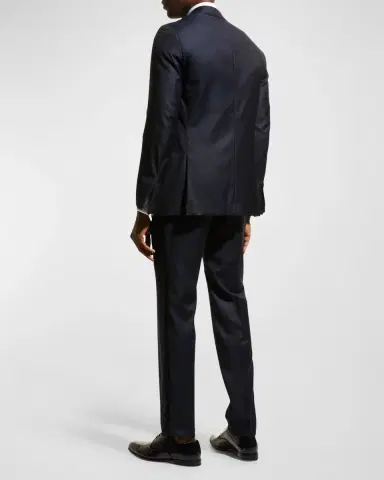 Isaia Two-Piece Tuxedo Suit | Thumbnail 4 Isaia Two-Piece Tuxedo Suit | Thumbnail 4