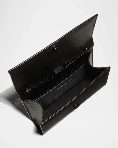 Saint Laurent Kate Small YSL Crossbody Bag in Grained Leather | Thumbnail 5 Saint Laurent Kate Small YSL Crossbody Bag in Grained Leather | Thumbnail 5