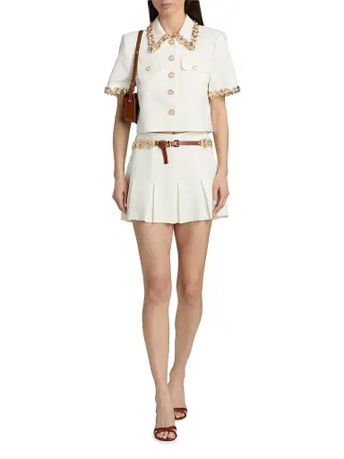 Cinq à Sept Women's Sunflare Aanya Jacket - Champagne | Thumbnail 2