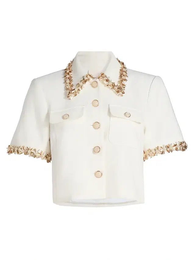 Cinq à Sept Women's Sunflare Aanya Jacket -  Champagne