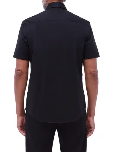 Bugatchi Men's Miles Stretch Cotton Button-Front Shirt | Thumbnail 5 Bugatchi Men's Miles Stretch Cotton Button-Front Shirt | Thumbnail 5
