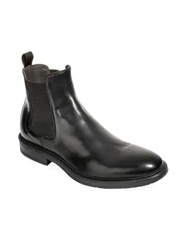 To Boot New York Men's Largo Leather Chelsea Boots - Nero - Size 11 | Thumbnail 2 To Boot New York Men's Largo Leather Chelsea Boots - Nero - Size 11 | Thumbnail 2