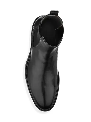 To Boot New York Men's Largo Leather Chelsea Boots - Nero - Size 11 | Thumbnail 3 To Boot New York Men's Largo Leather Chelsea Boots - Nero - Size 11 | Thumbnail 3
