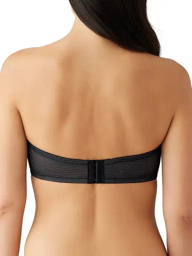 Wacoal Women's Visual Effects Strapless Minimizer Bra - Black | Thumbnail 4