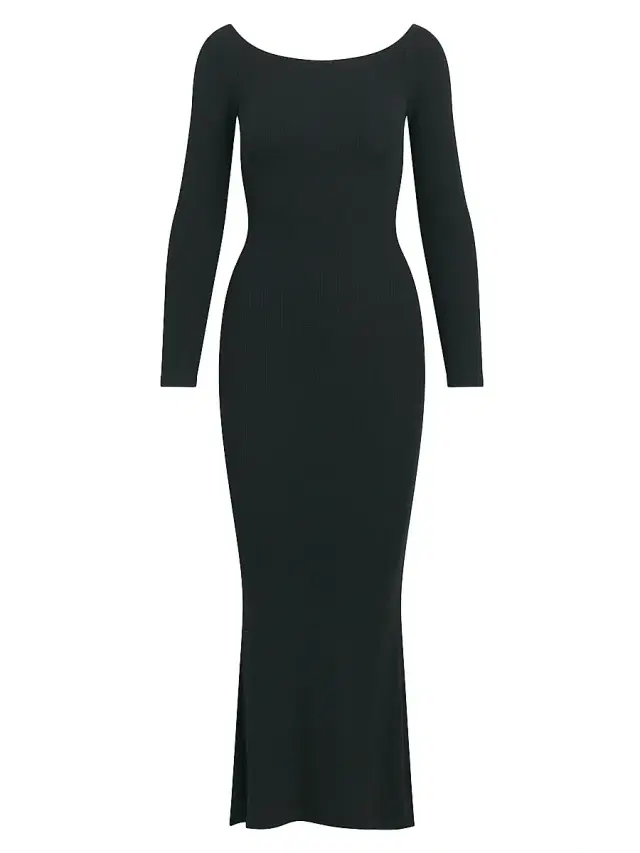 Favorite Daughter Women's The Sara Off-The-Shoulder Midi-Dress - Black