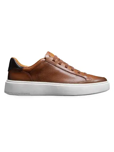 Allen Edmonds Men's Oliver Leather Sneakers | Thumbnail 1 Allen Edmonds Men's Oliver Leather Sneakers | Thumbnail 1