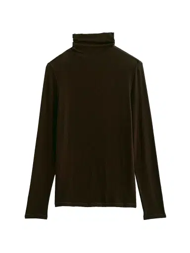 AG Jeans Women's Chels Cotton Turtleneck Sweater | Thumbnail 1