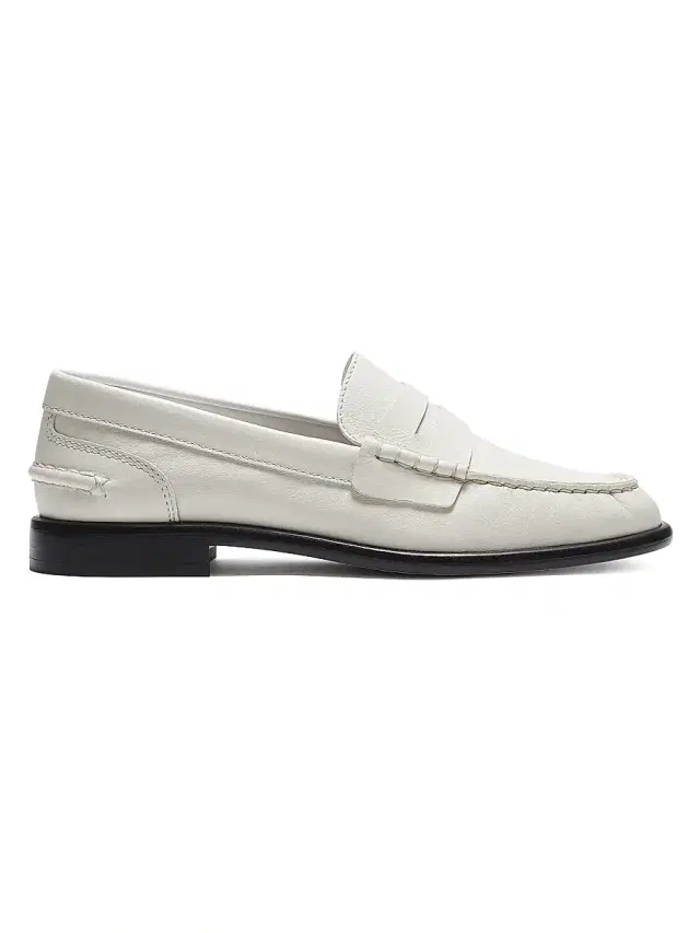 rag & bone Women's Carter Leather Loafers - Antique White
