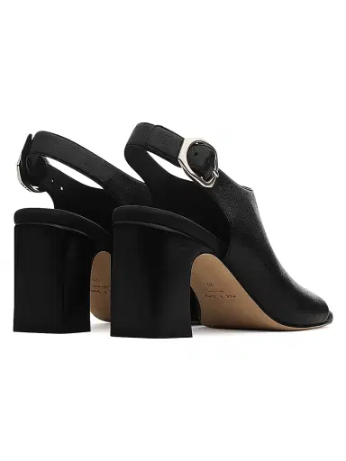 rag & bone Women's Gigi 75MM Leather Slingback Sandals | Thumbnail 2