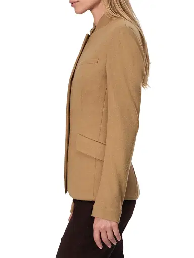 rag & bone Women's Slade Japanese Wool Blazer - Camel - Size 2 | Thumbnail 4