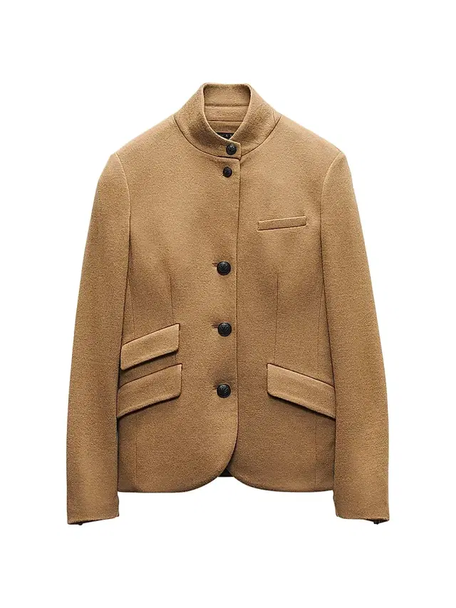 Women's Slade Japanese Wool Blazer - Camel
