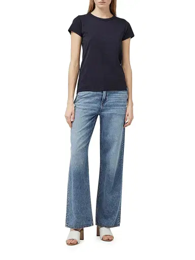 rag & bone Women's The Slub Cotton T-Shirt - Salute - Size XS | Thumbnail 2